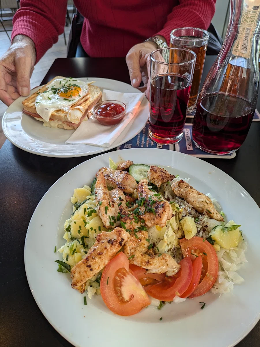 Tauber Toast Gegrillte Hendelstreifen