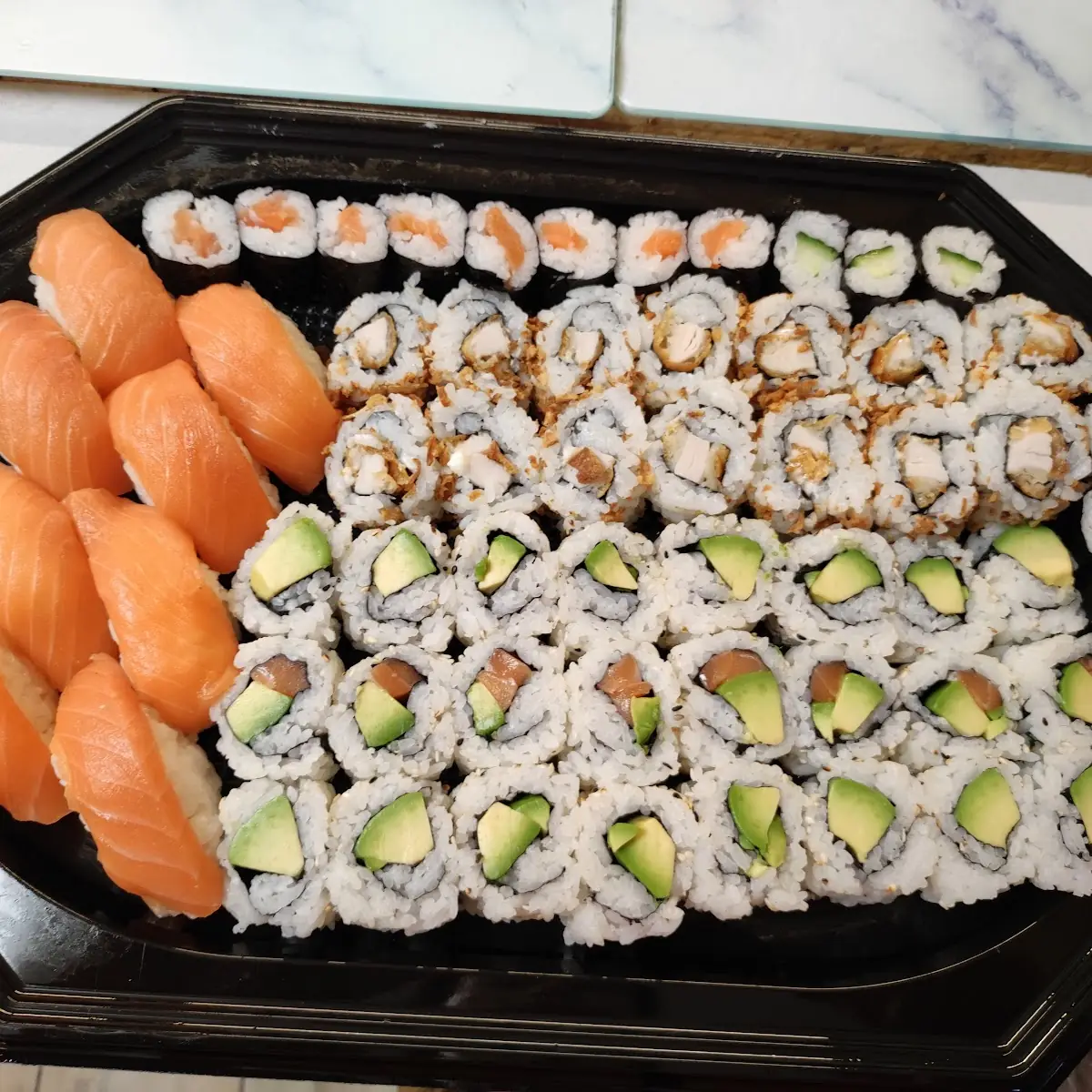 Shushi -Maki Platte