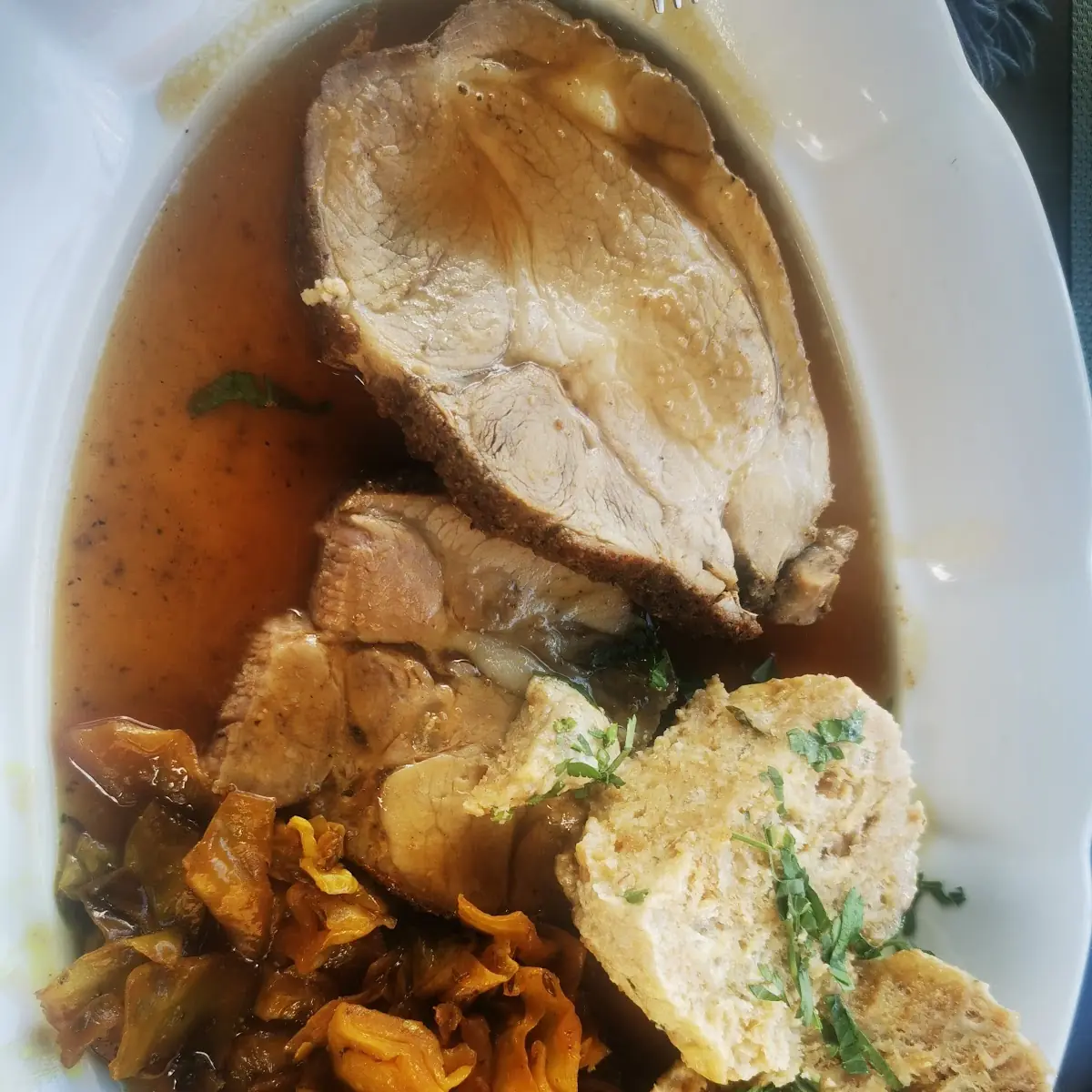 Schweinsbraten Vom Mangalitzaschwein
