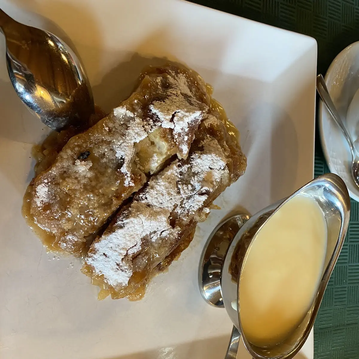 Apfelstrudel Mit Vanillesoße