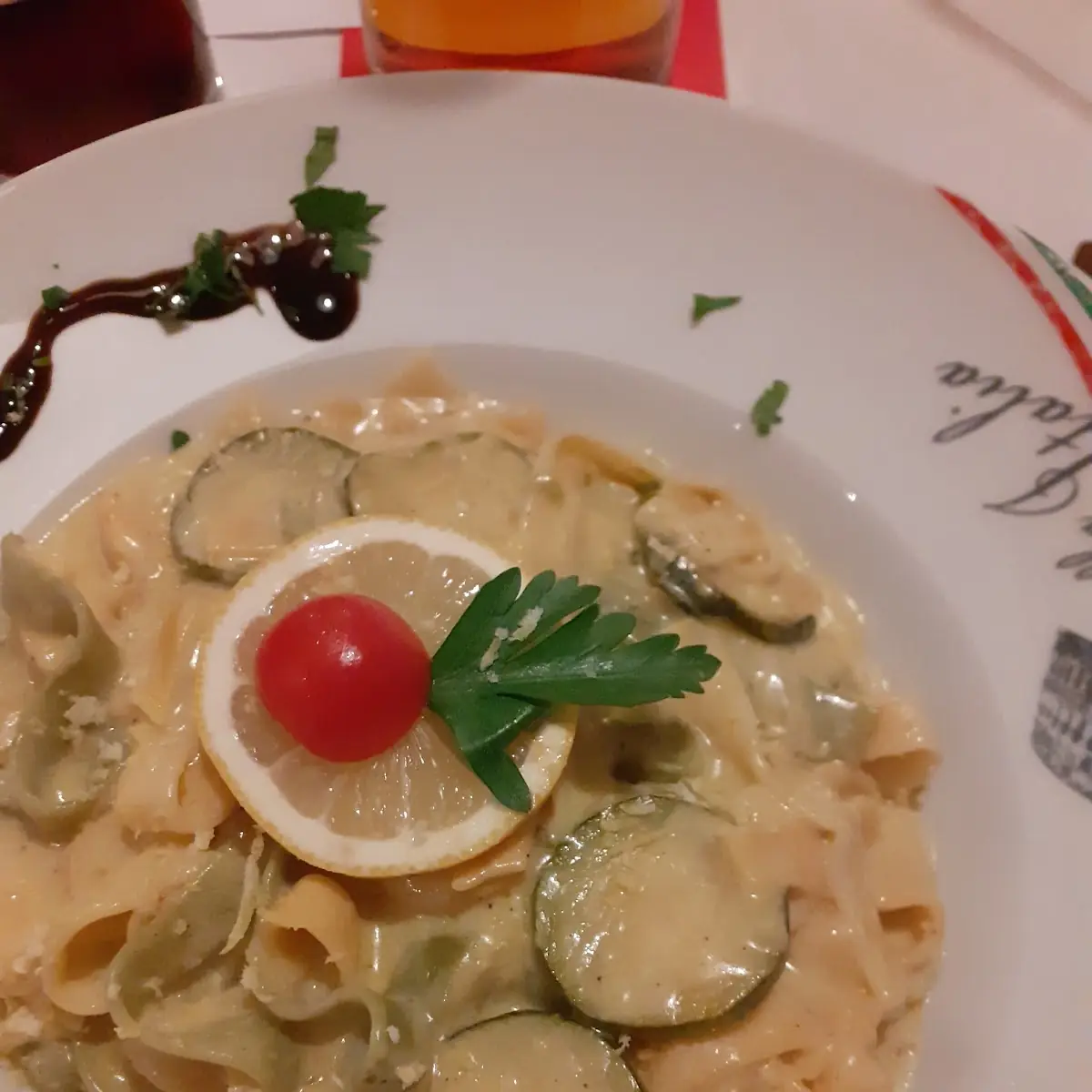 Tagliatelle Con Gambaretti
