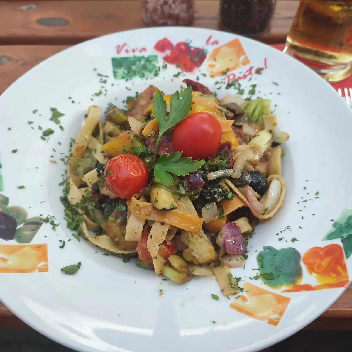 Tagliatelle Con Verdure
