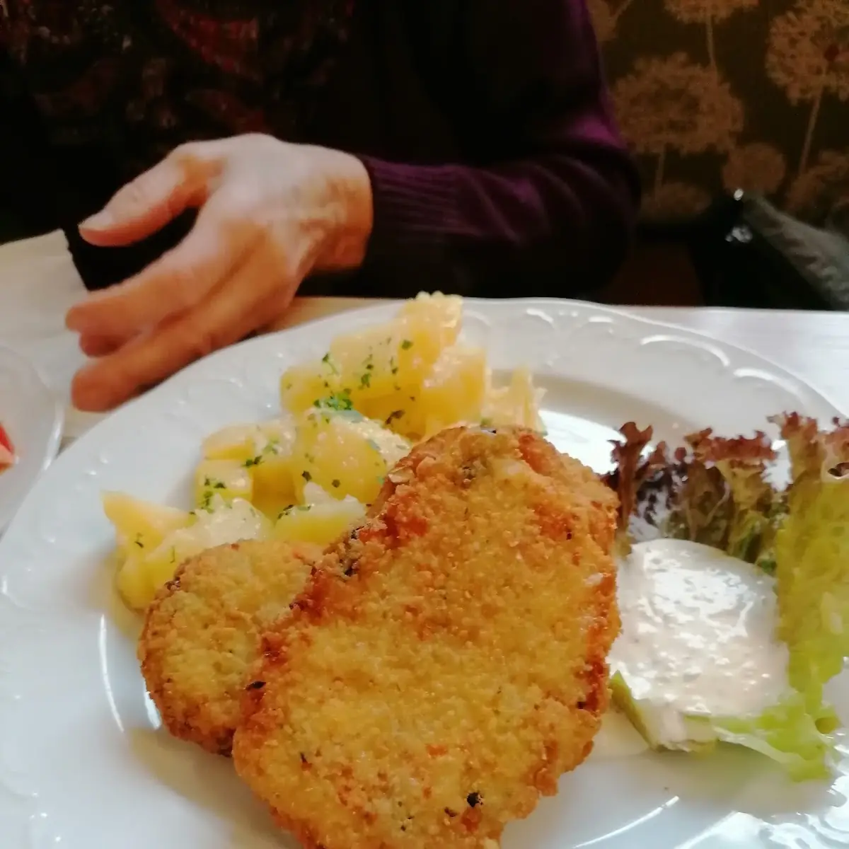 Schnitzel Mit Kartoffeln