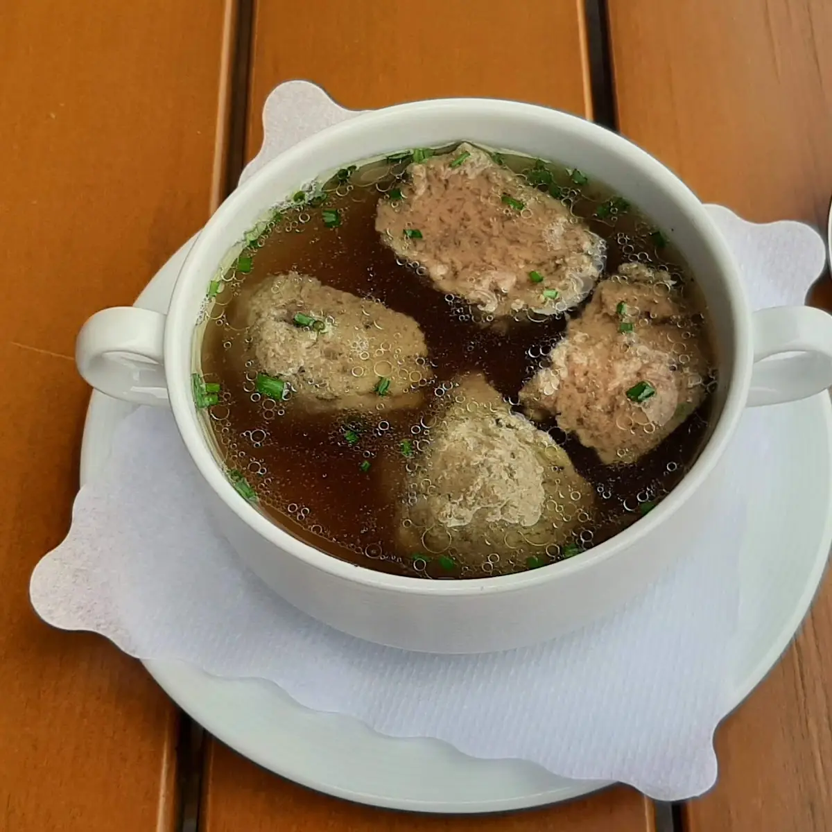 Leberknödel Suppe