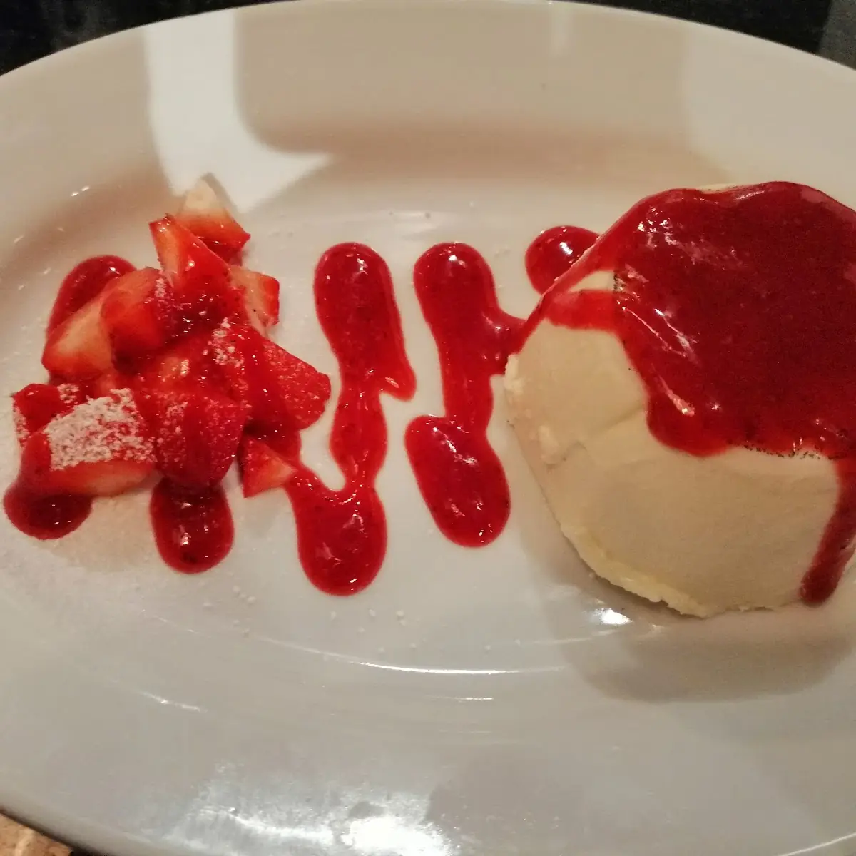Panna Cotta Alla Fragola