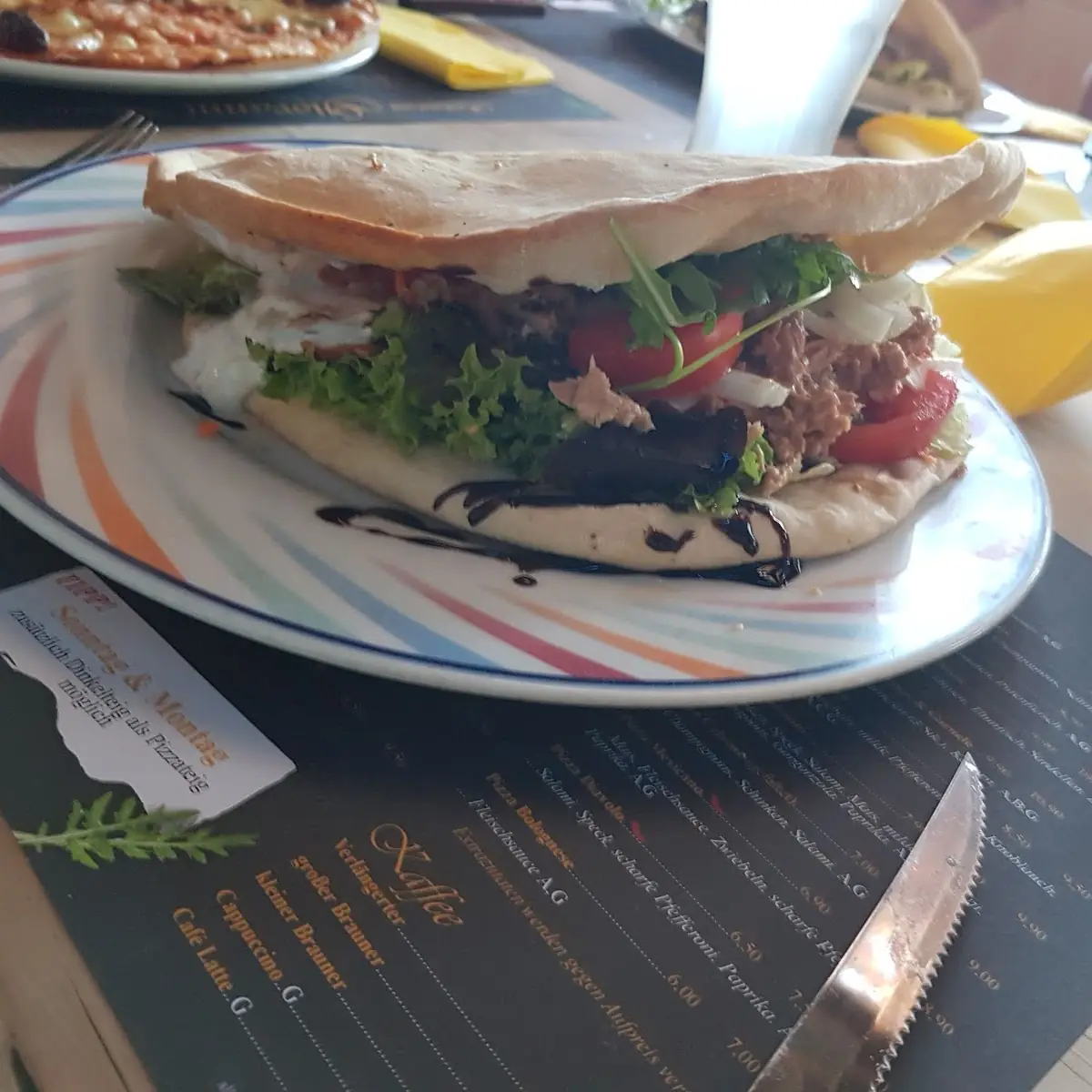 Salatpizza