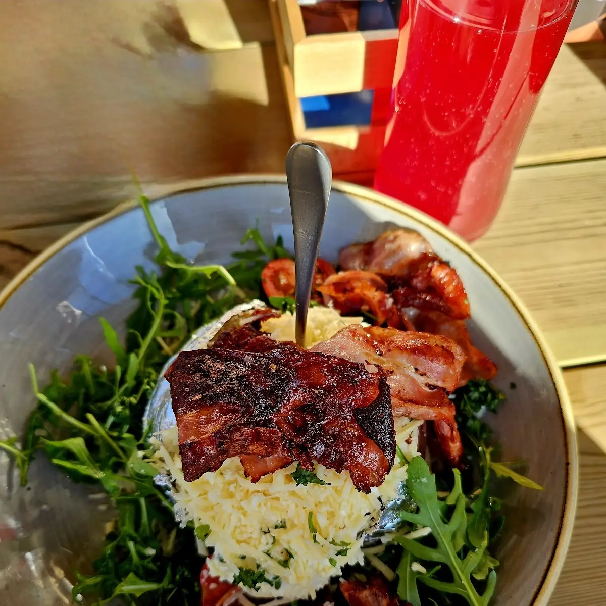 Ofenkartoffel Mit Sauerrahm