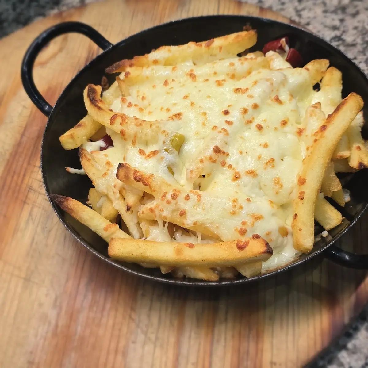 Pommes Frites Mit Käse