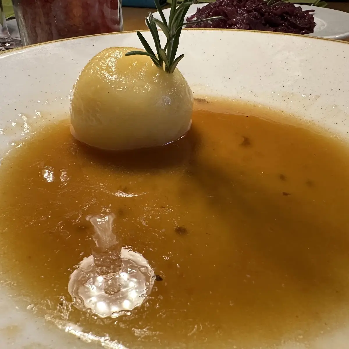 Knödel Mit Saft