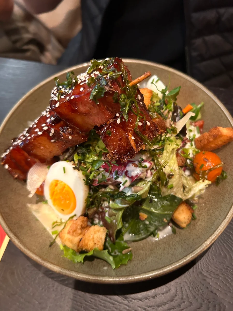 Salat Mit Teriyaki