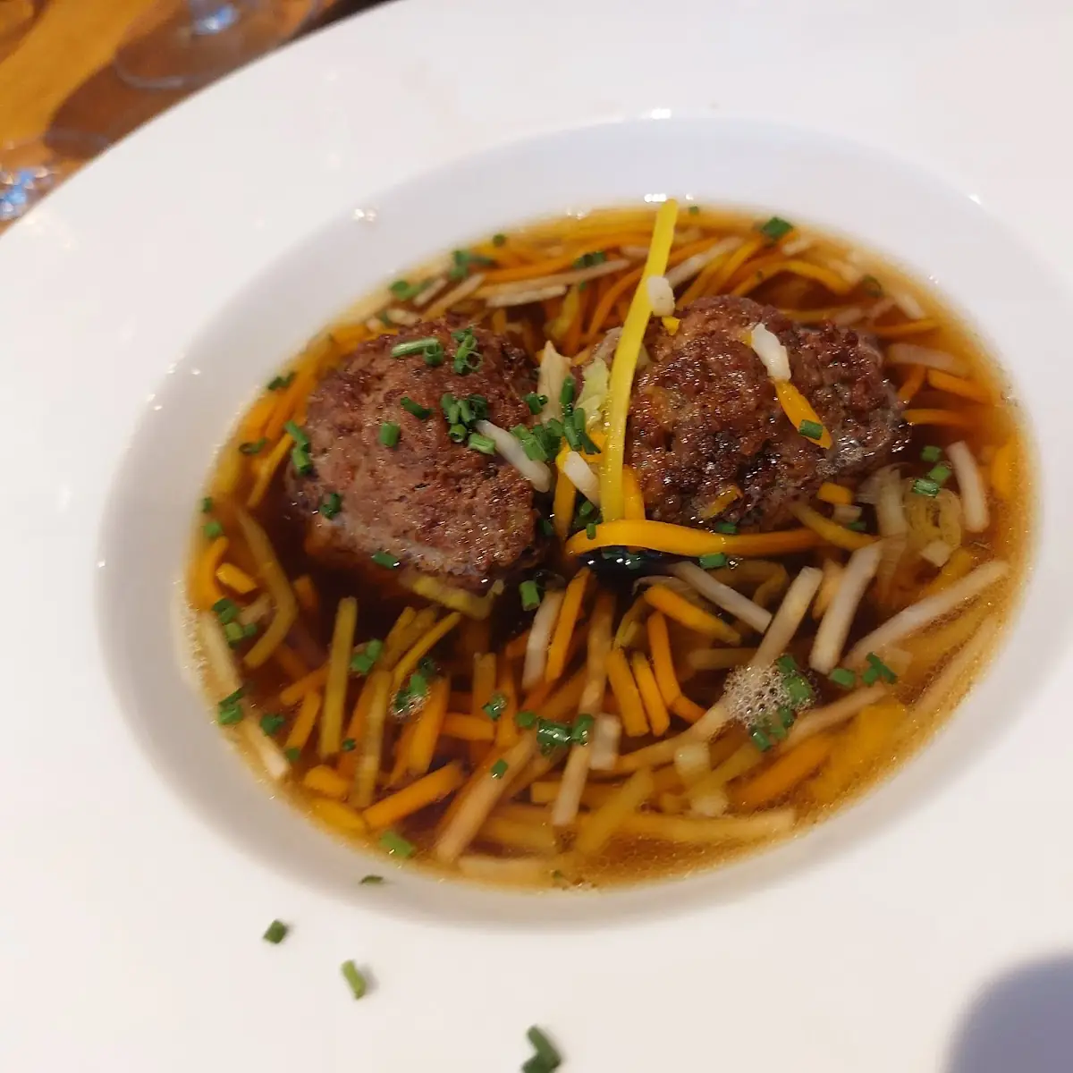Leberknödelsuppe