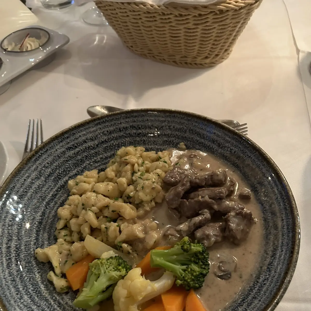 Rinderfilet Mir Spätzle