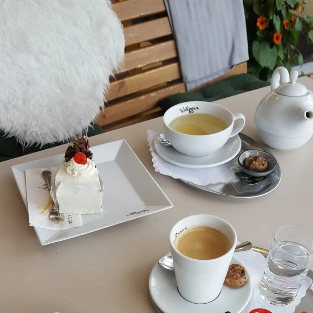 Kaffe Mit Kuchen