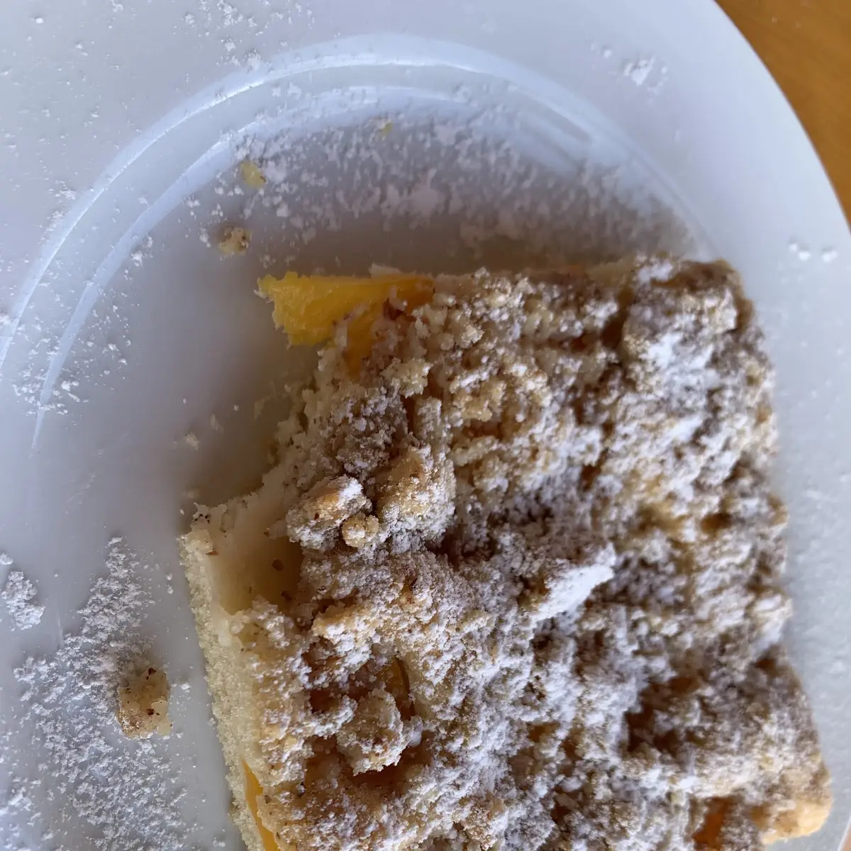 Apricot Crumble Cake