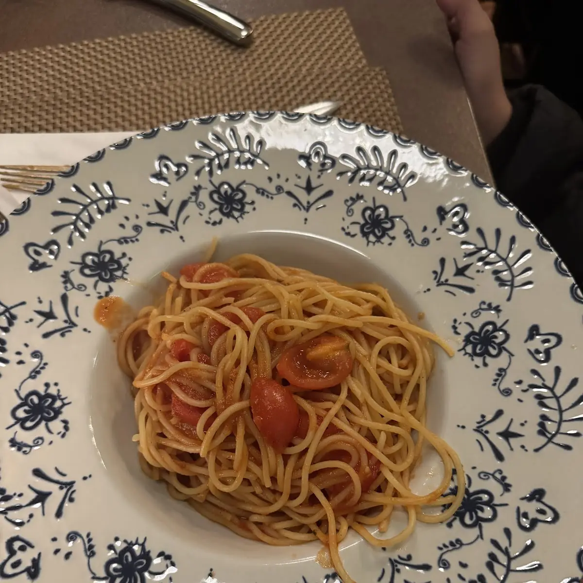 Spaghetti In Tomato Sauce