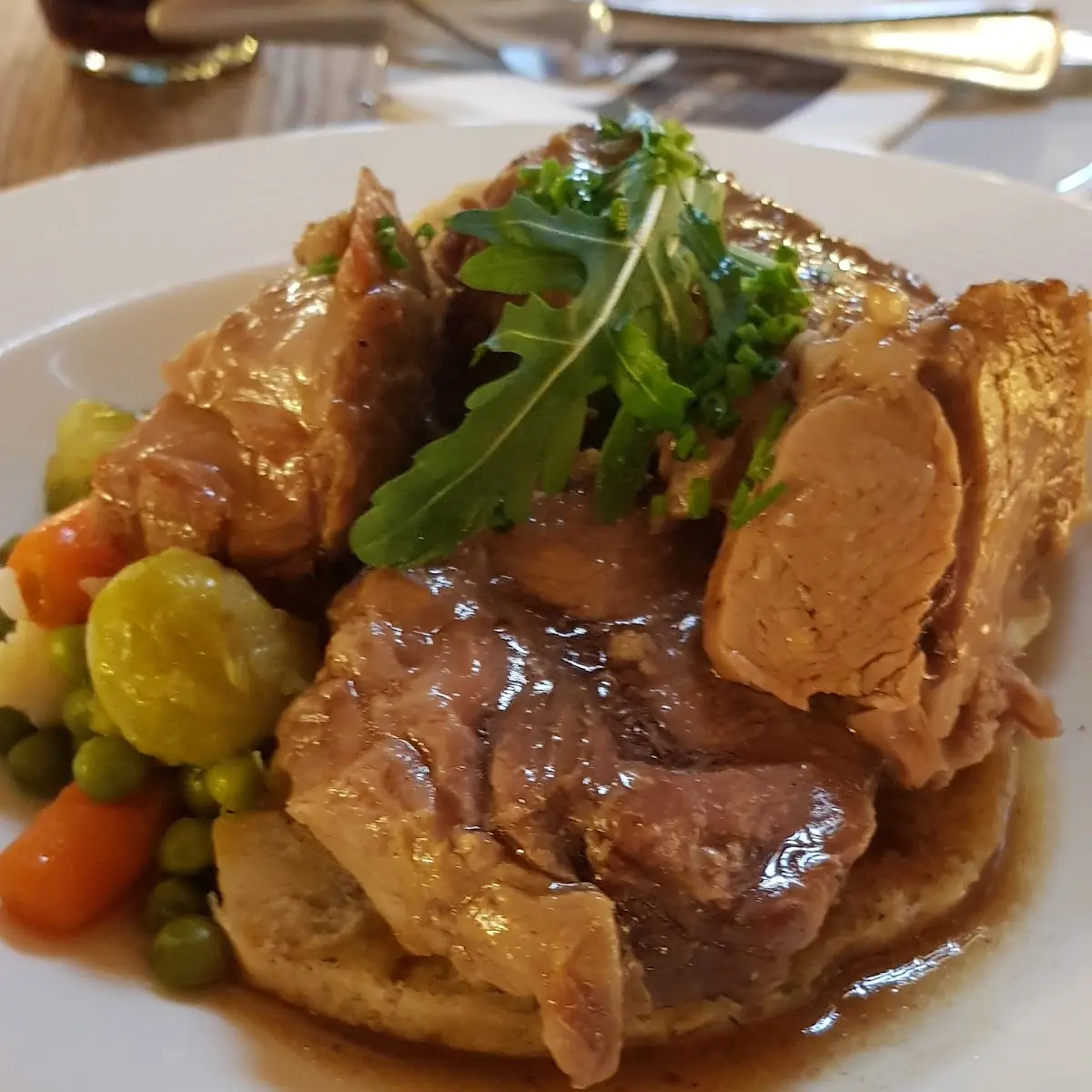 Beef with Boiled Vegatable