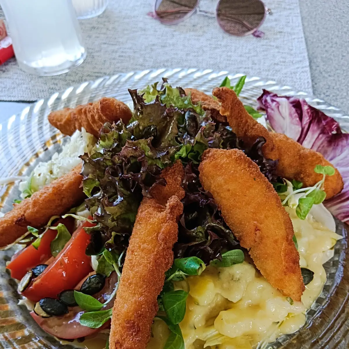 Backhendlsalat