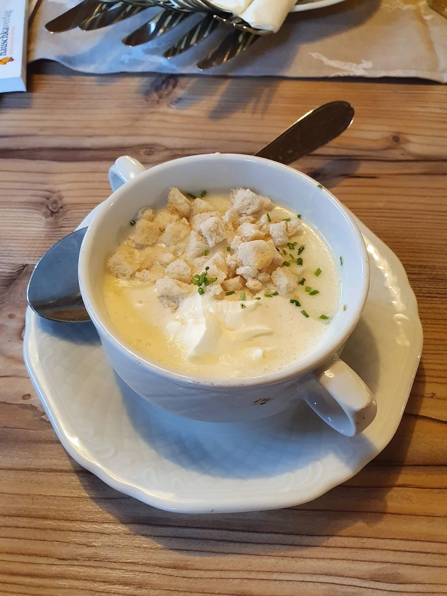 Spargelsuppe