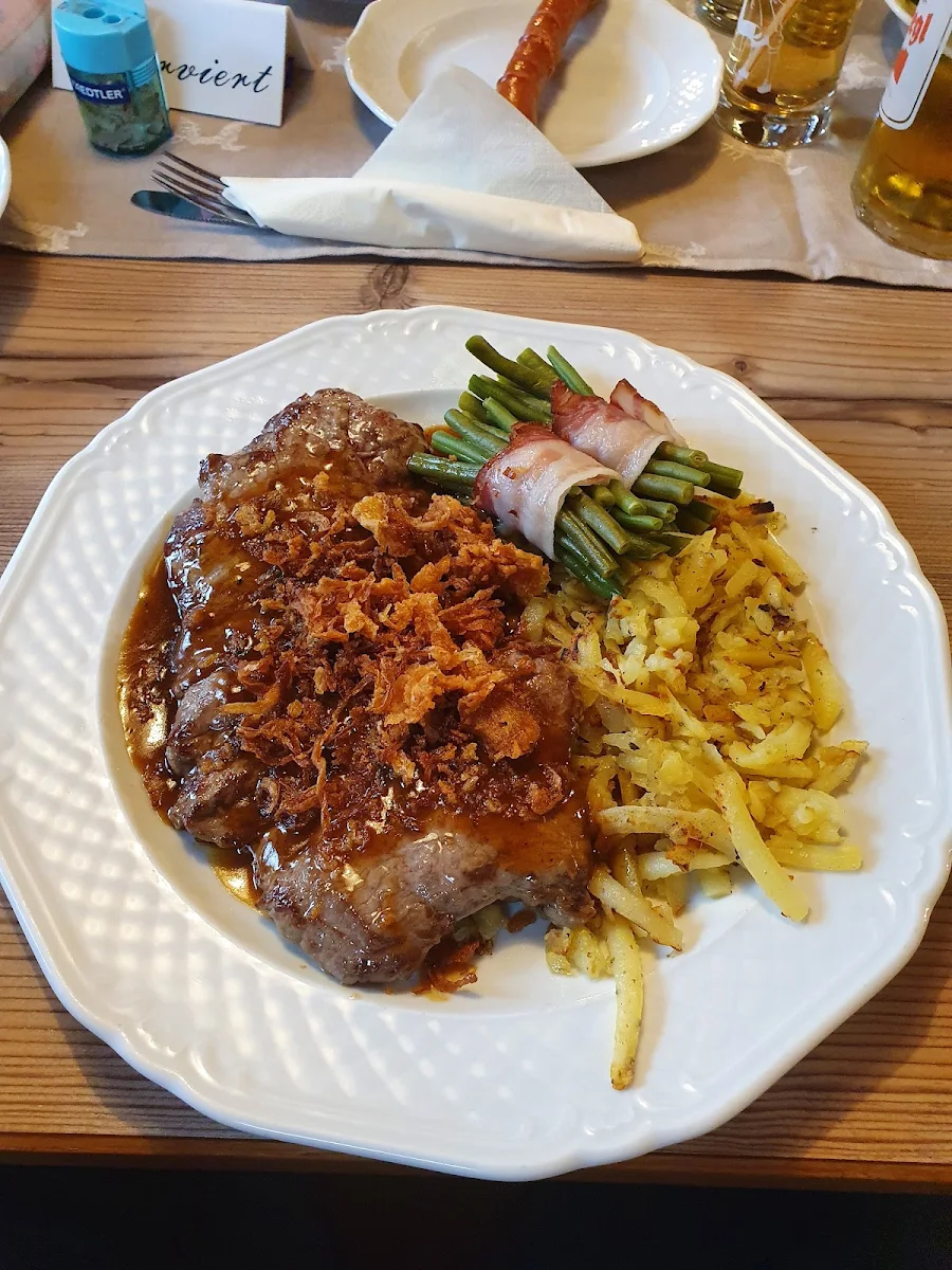 Zwiebelrostbraten