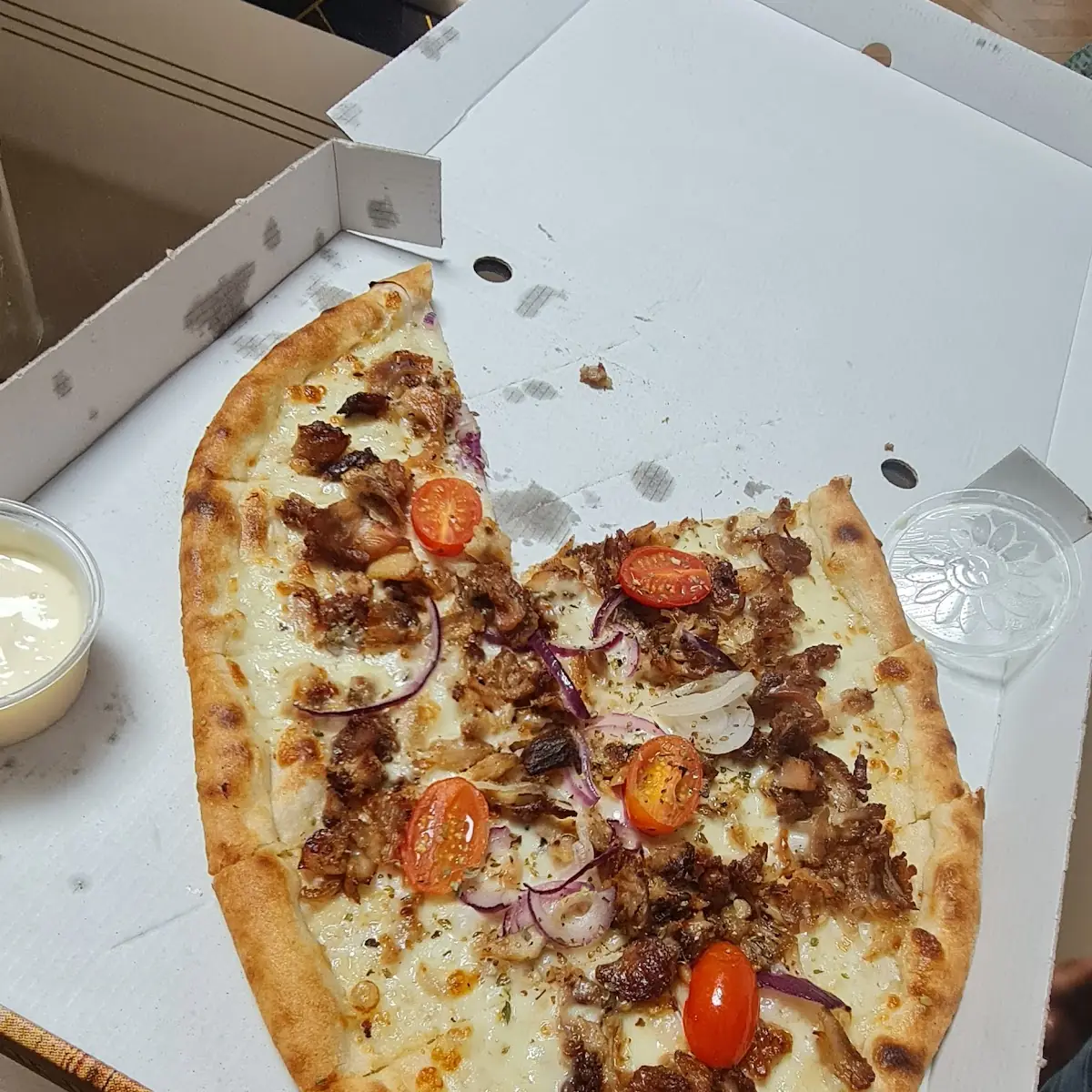 Kebab Pizza