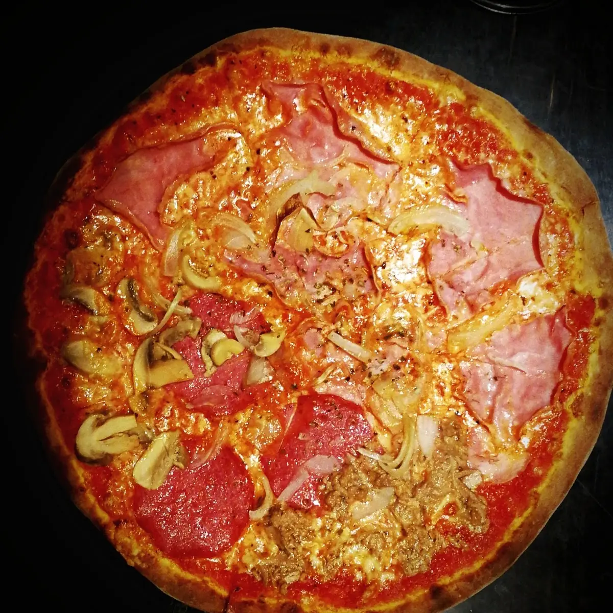 Pizza Steak and Cheese