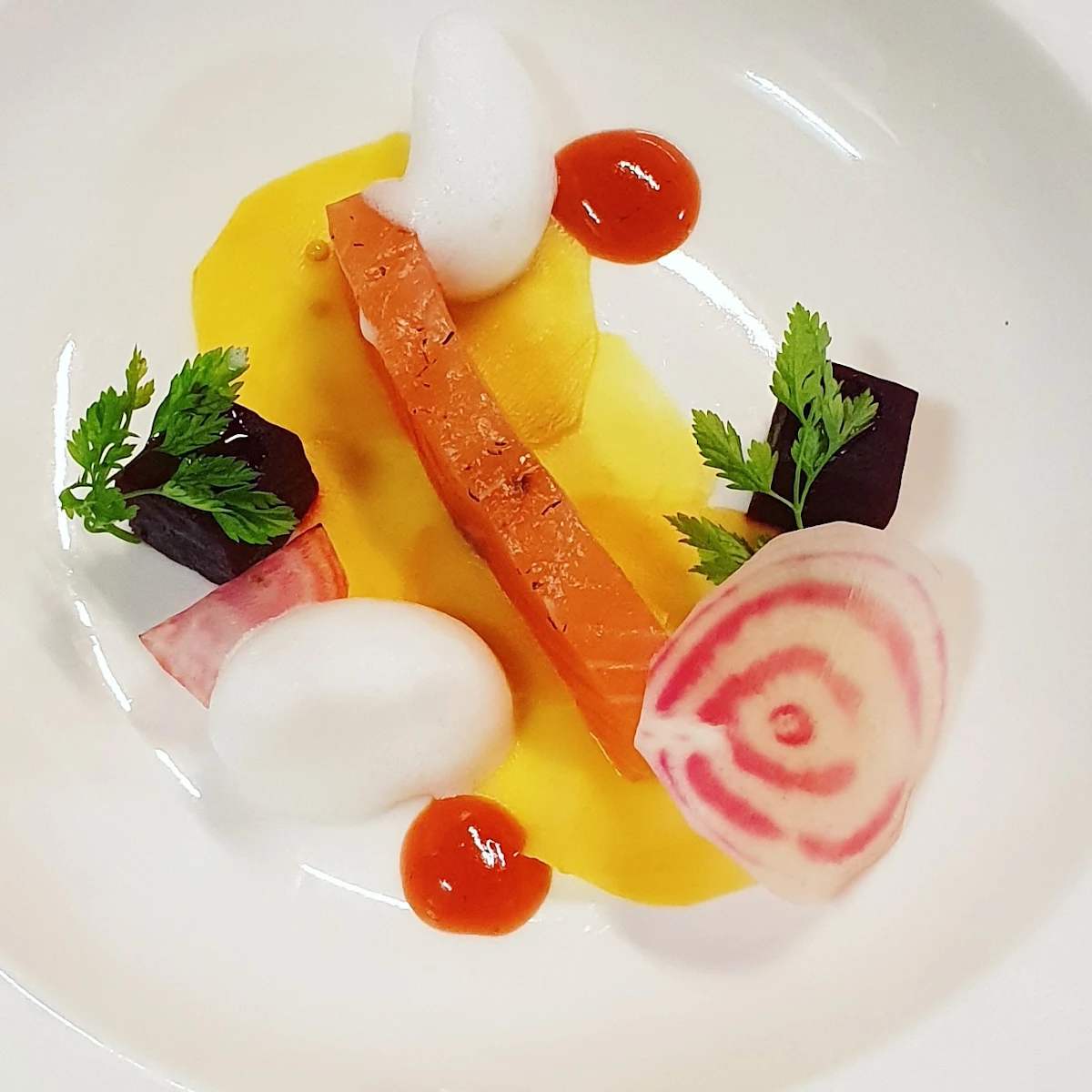 Gebeitzter Lachs