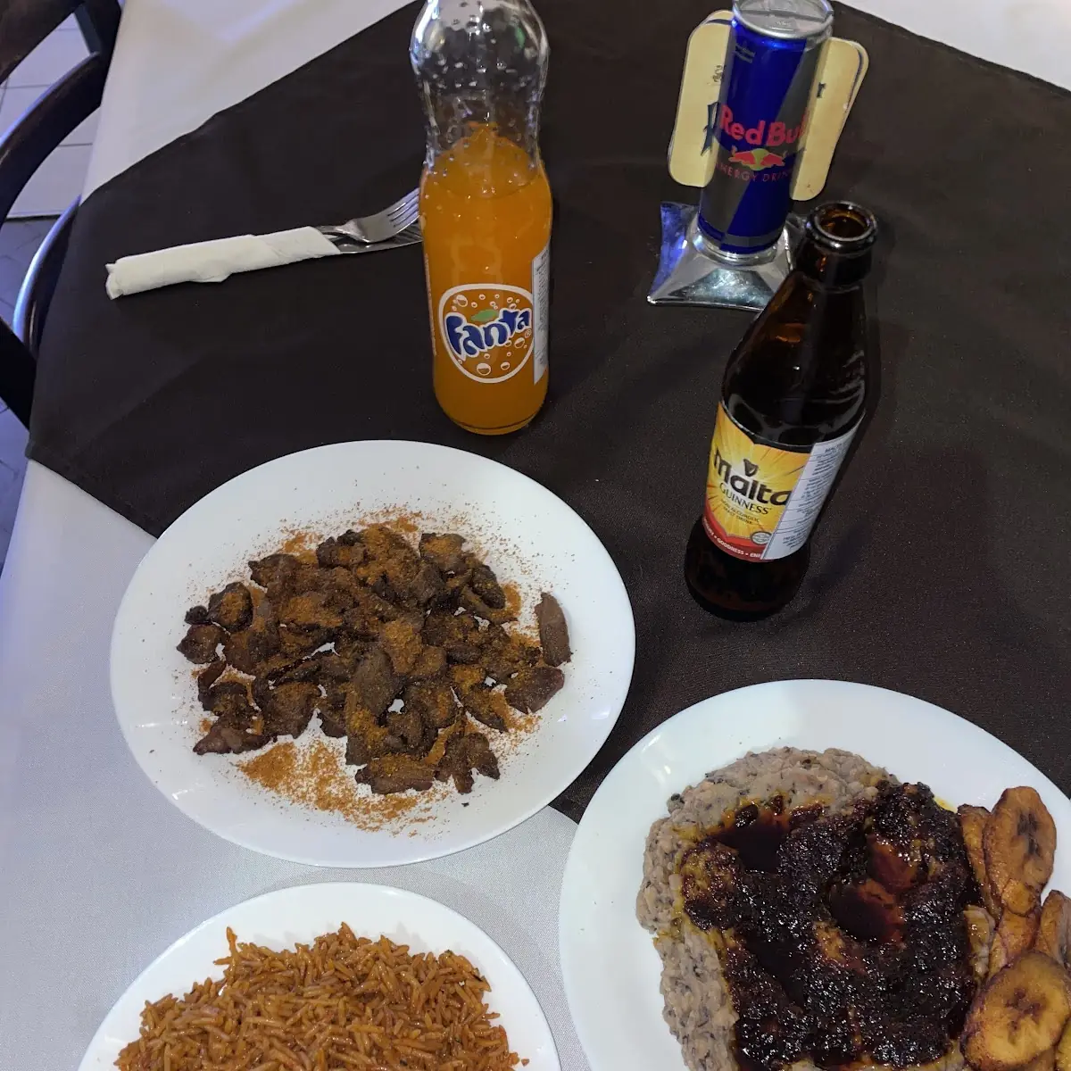 Jollof Rice Plantain & Chicken Lagos Suya