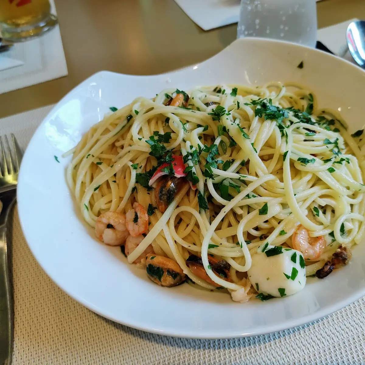 Spaghetti Frutti Di Mare Tagesmenü