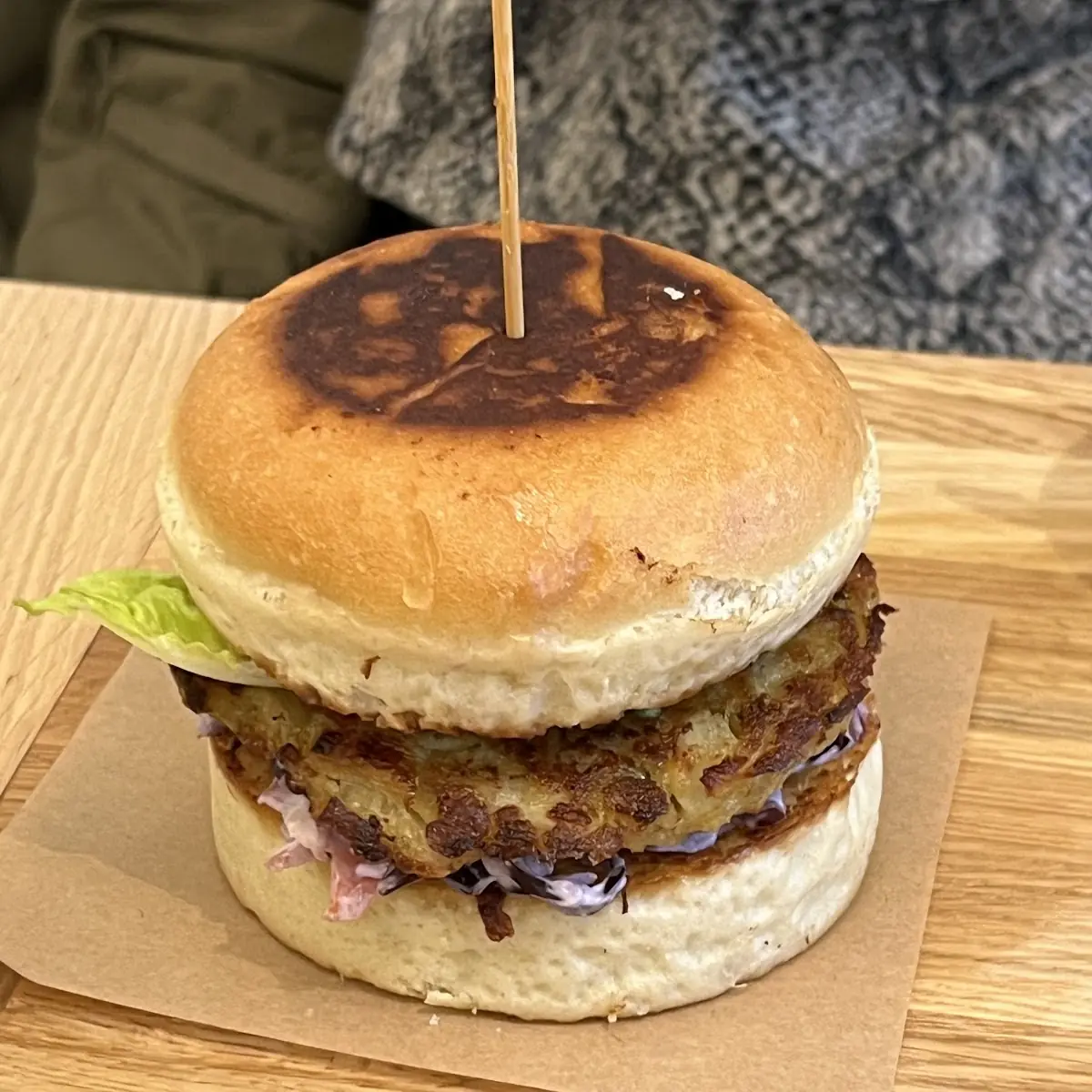 Veganer Burger