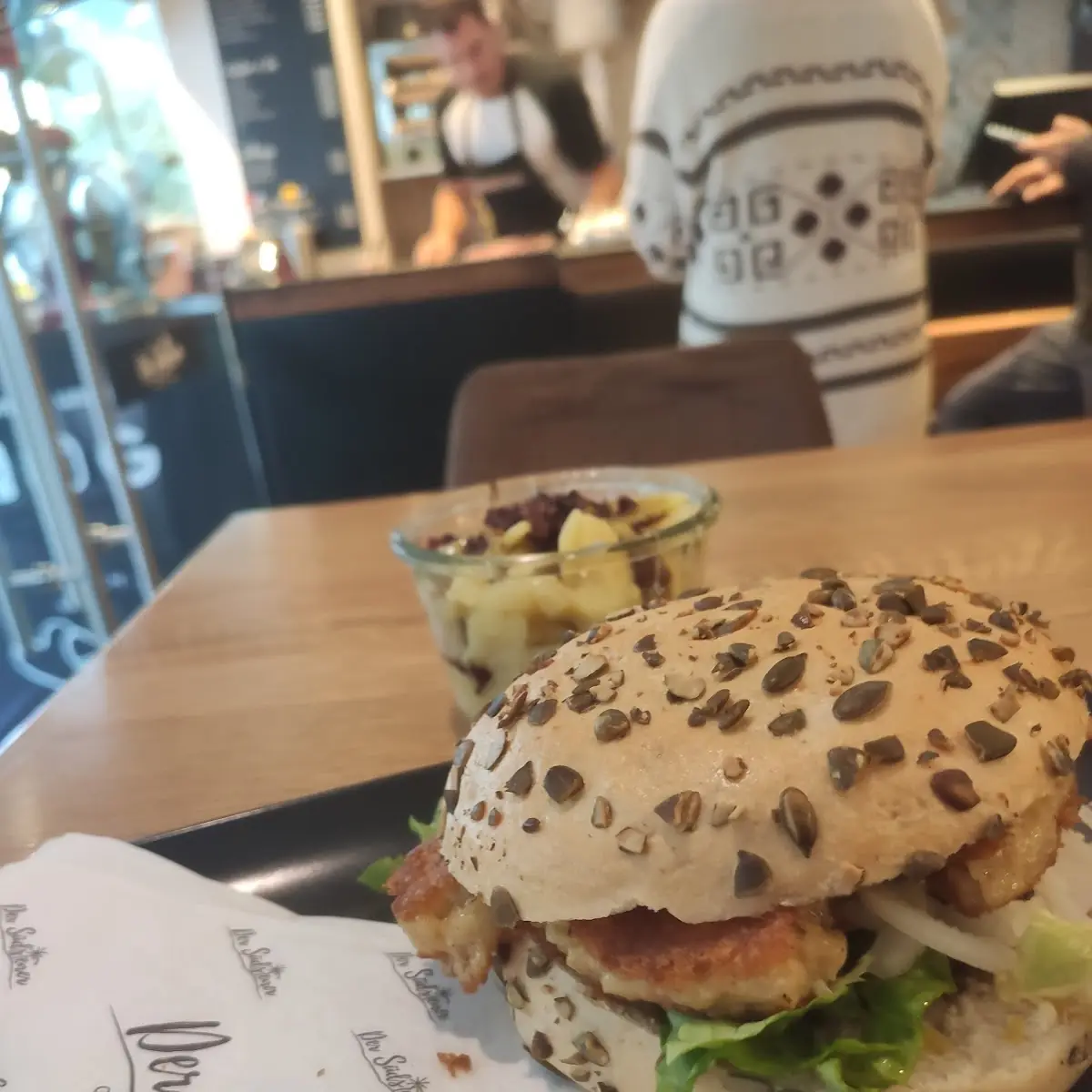Vegetarischer Burger