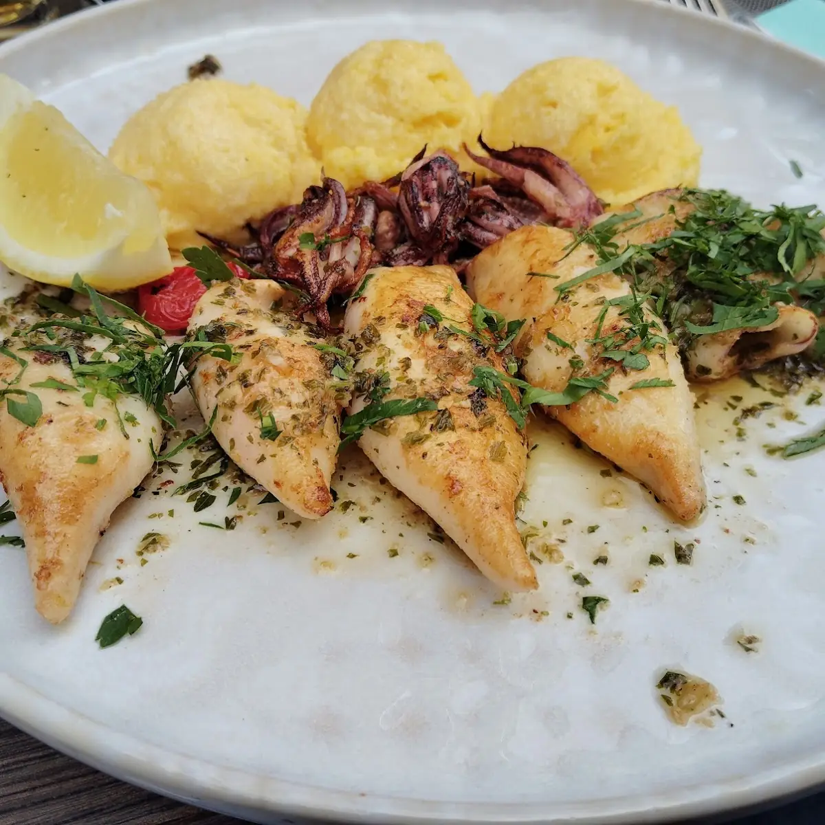 Calamari Gegrillt