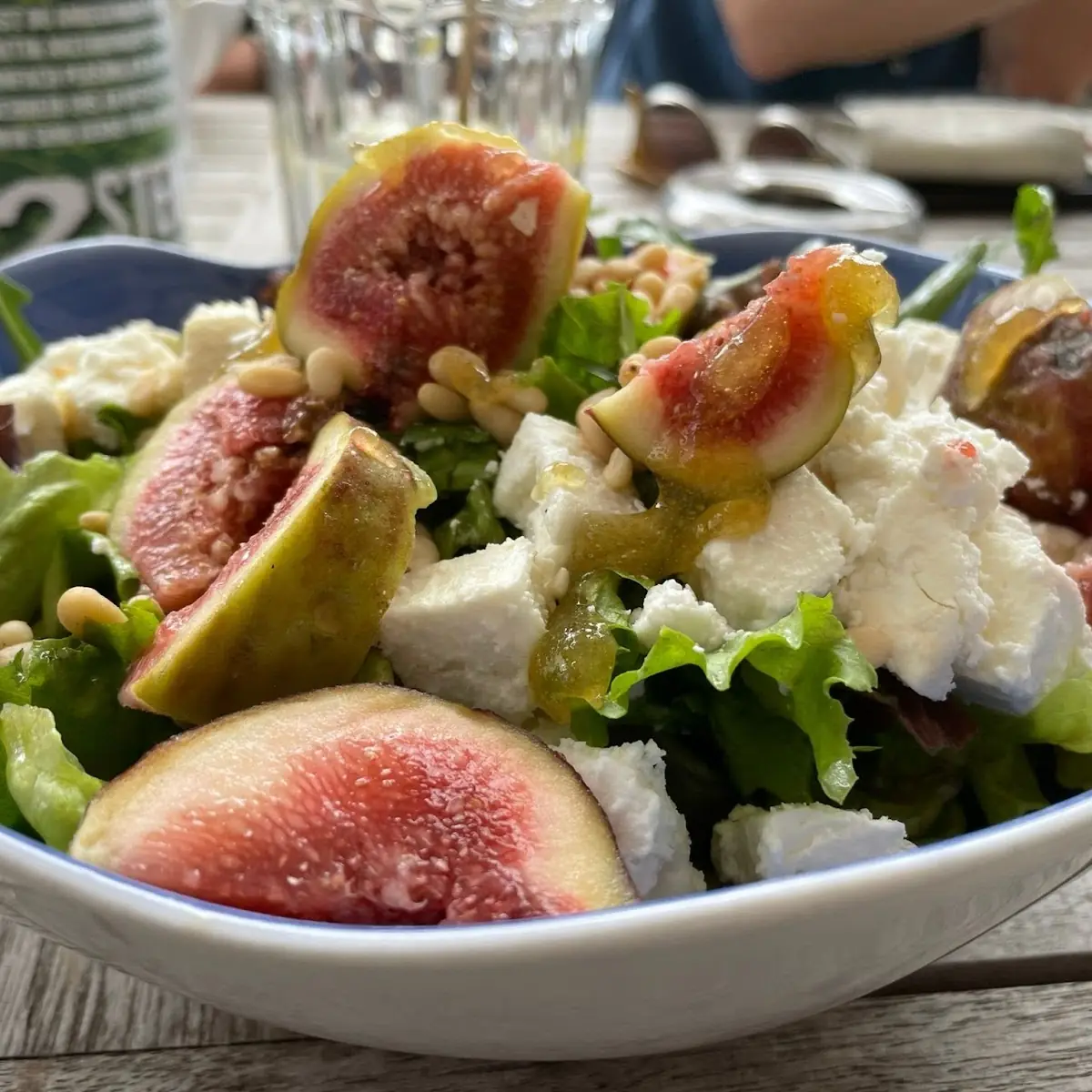 Feiges Schaf Salat Mit Feige Und Feta