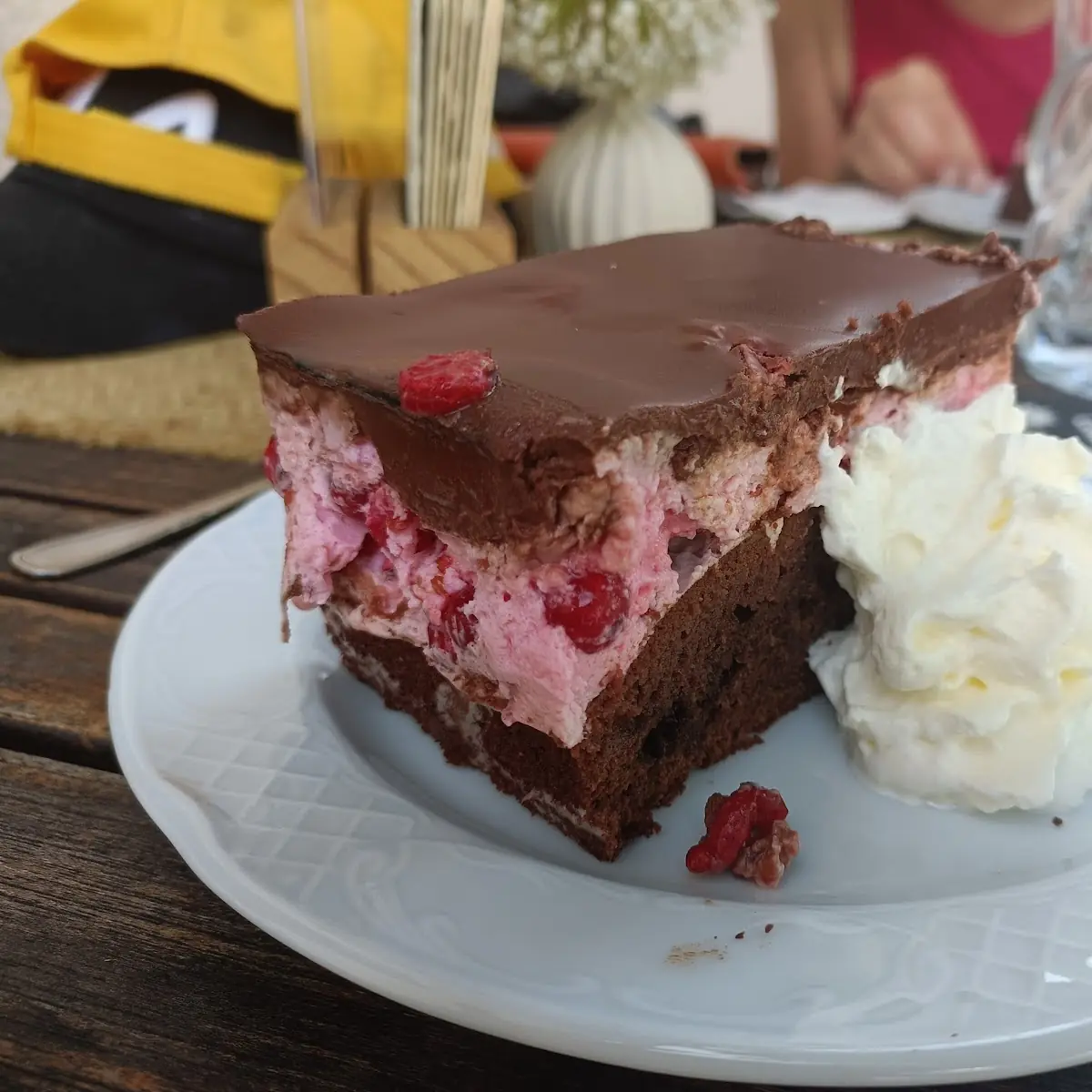 Schoko-ribiselscnitte