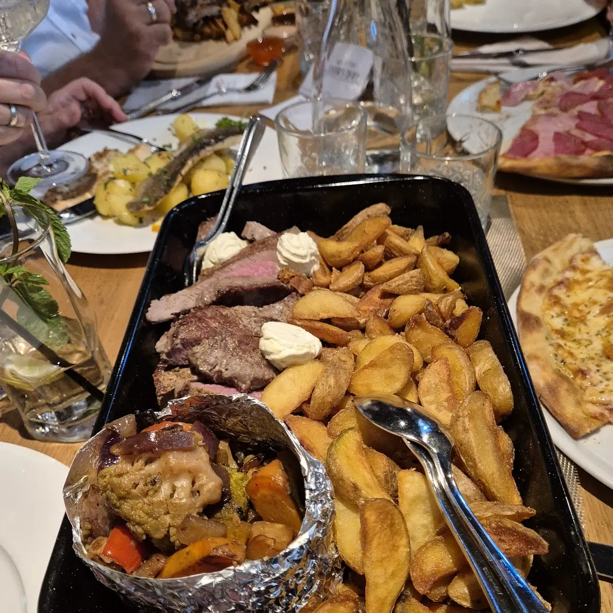 Entrecote Für Zwei Personen