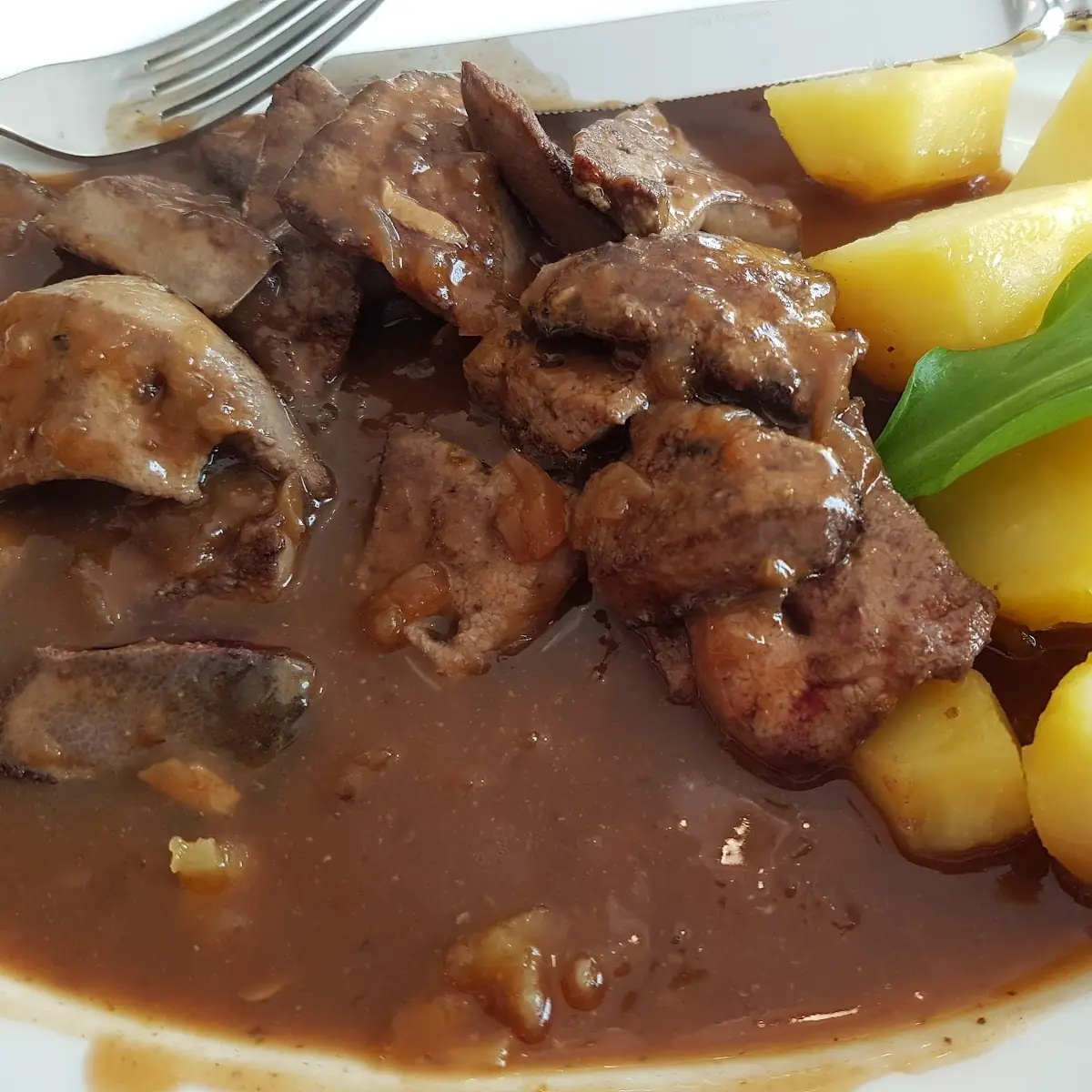 Geröstete Leber
