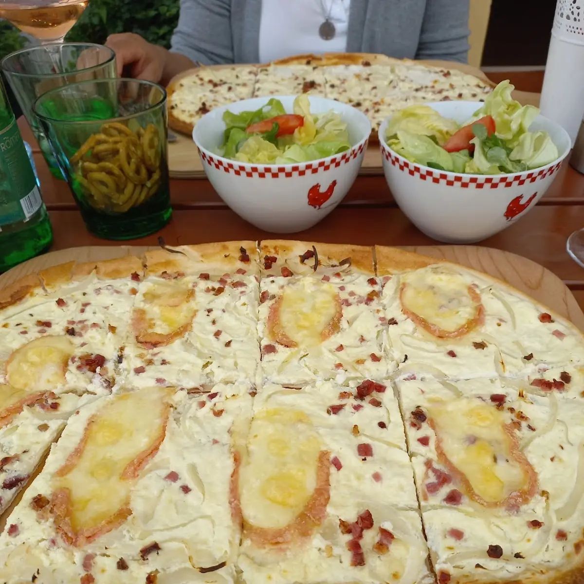 Flammkuchen Elsässer Art