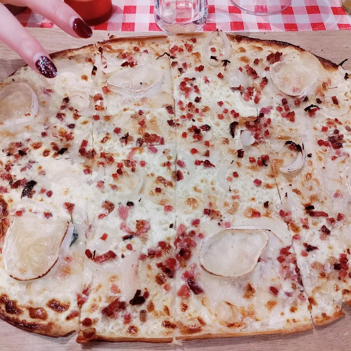 Flammkuchen Mit Ziegenkäse
