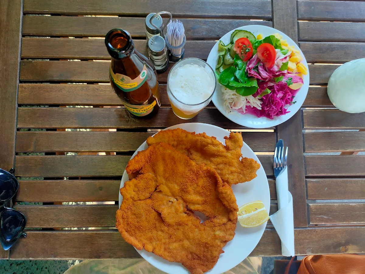 Wiener Schnitzel With Salad