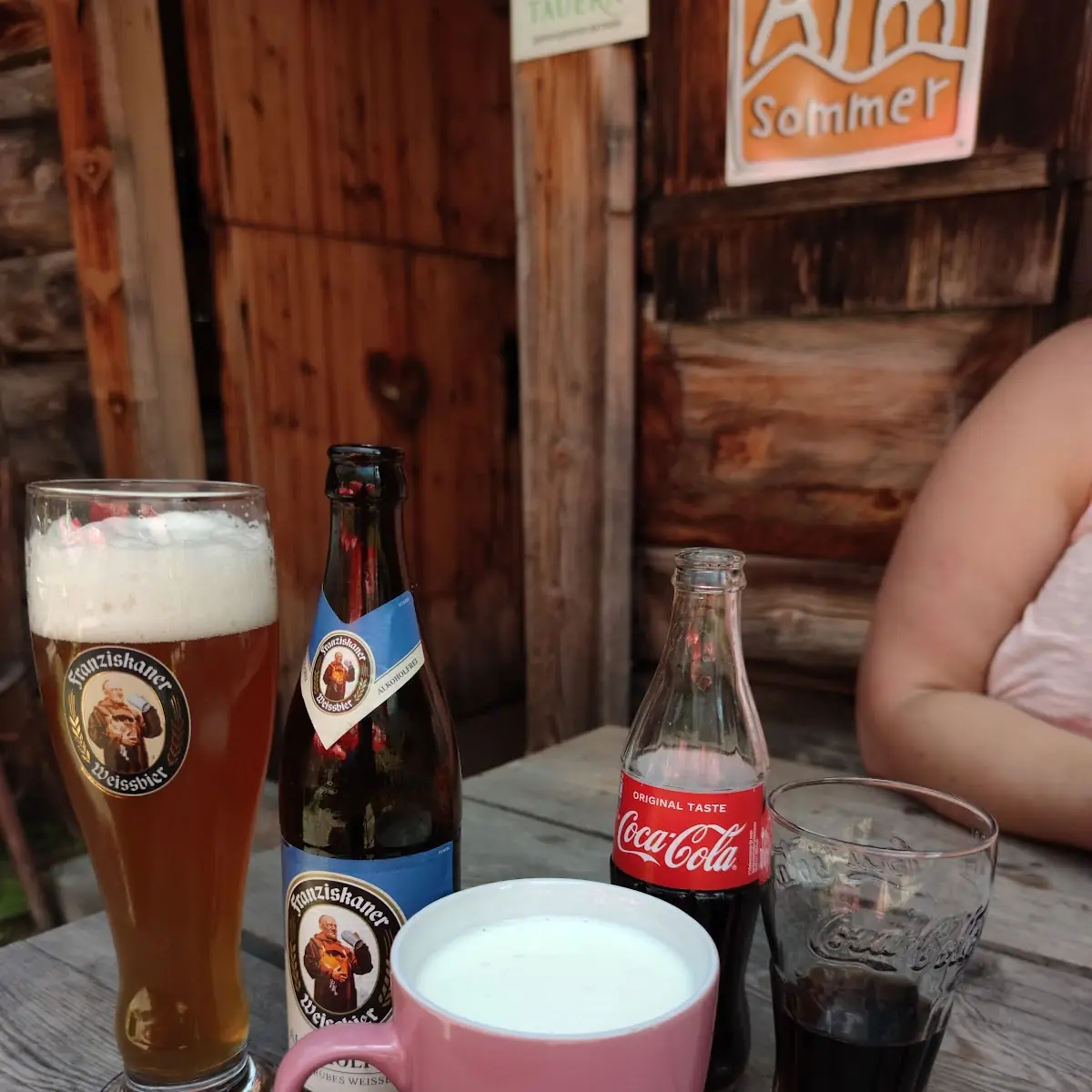Alkoholfreies Weizen Und Buttermilch
