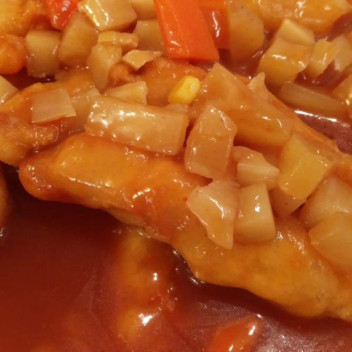 Hühnchen Süßsaure Sauce