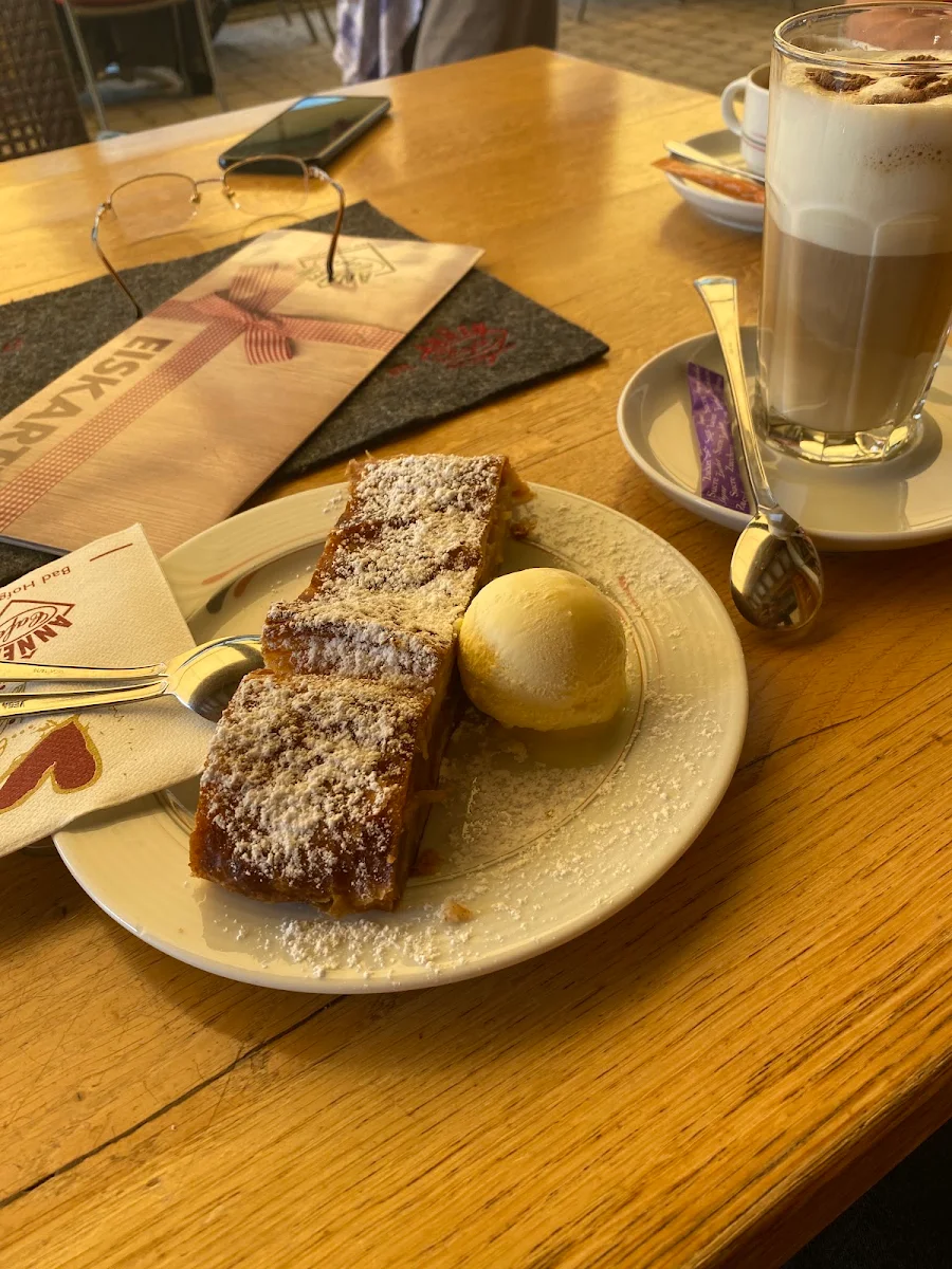 Apfelstrudel And Vanilla Icecream