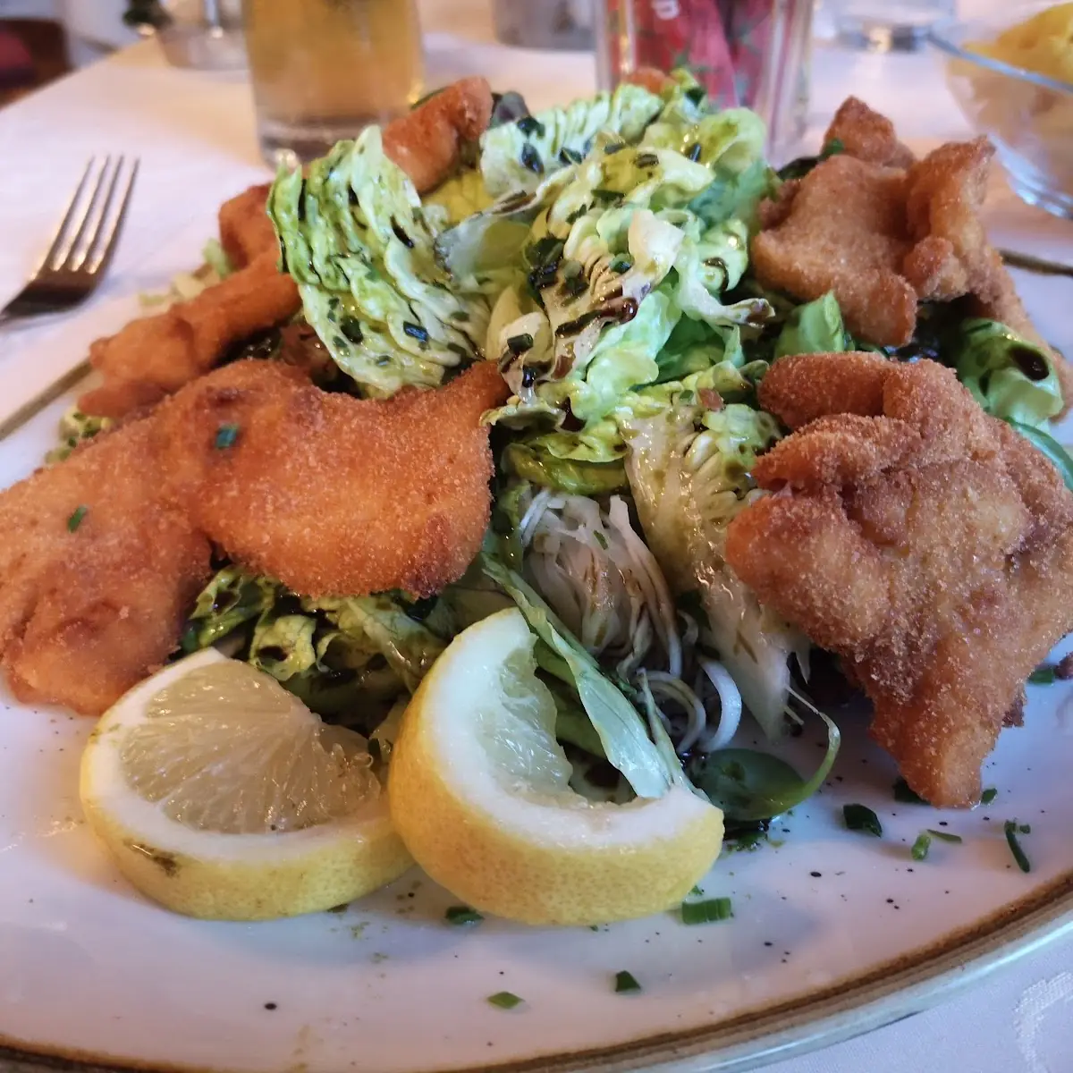 Backhendlsalat