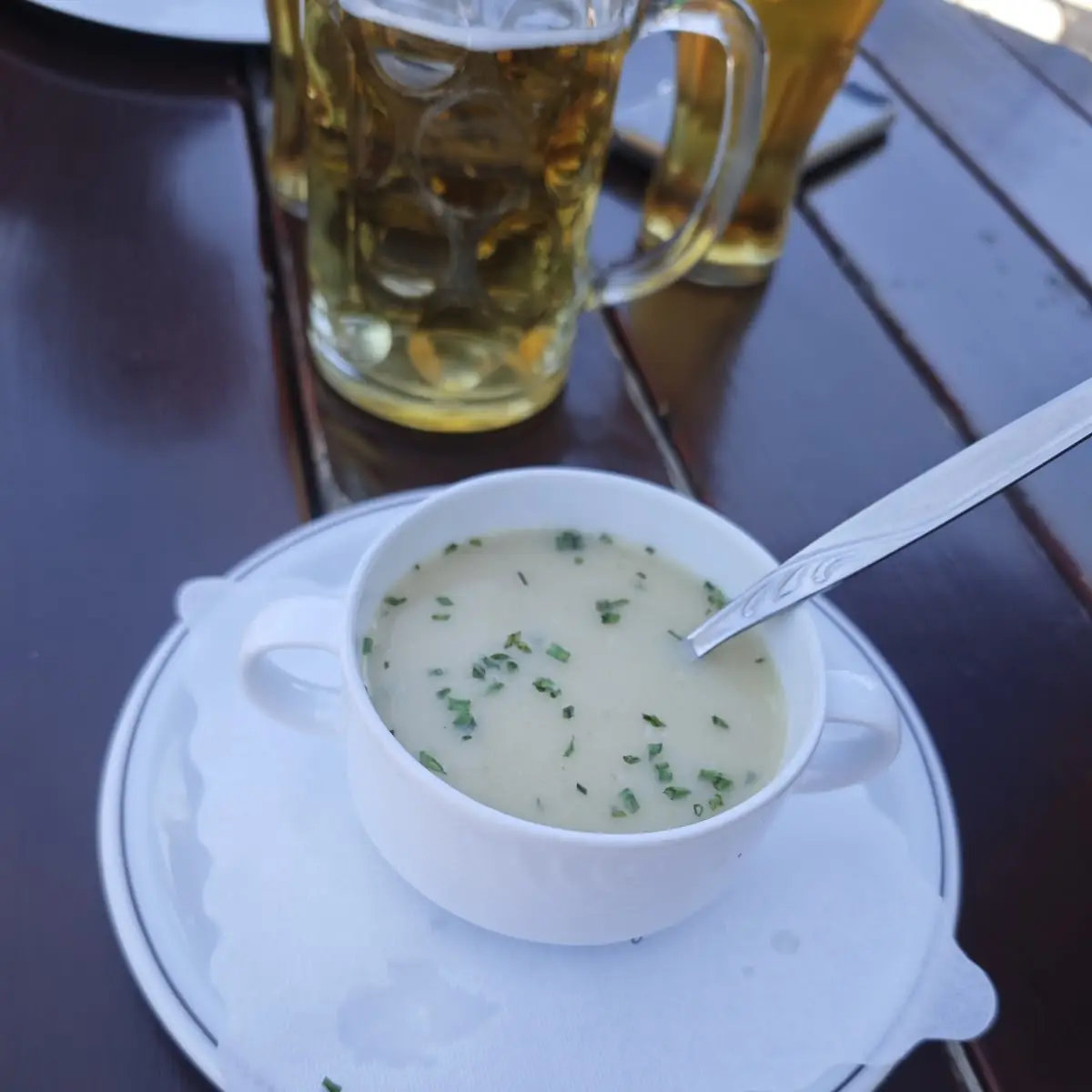 Spargelcremesuppe