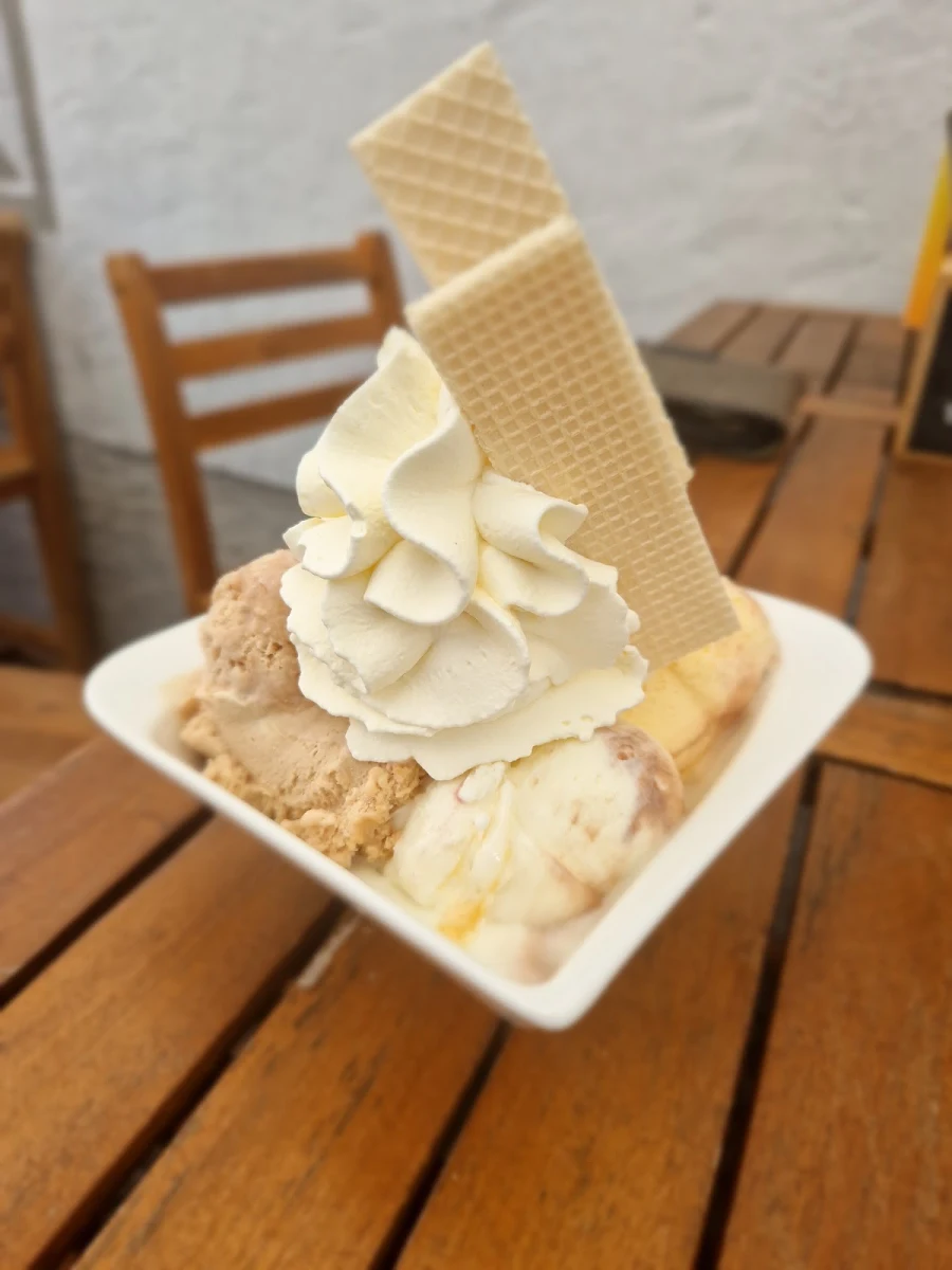 Gemischtes Eis
