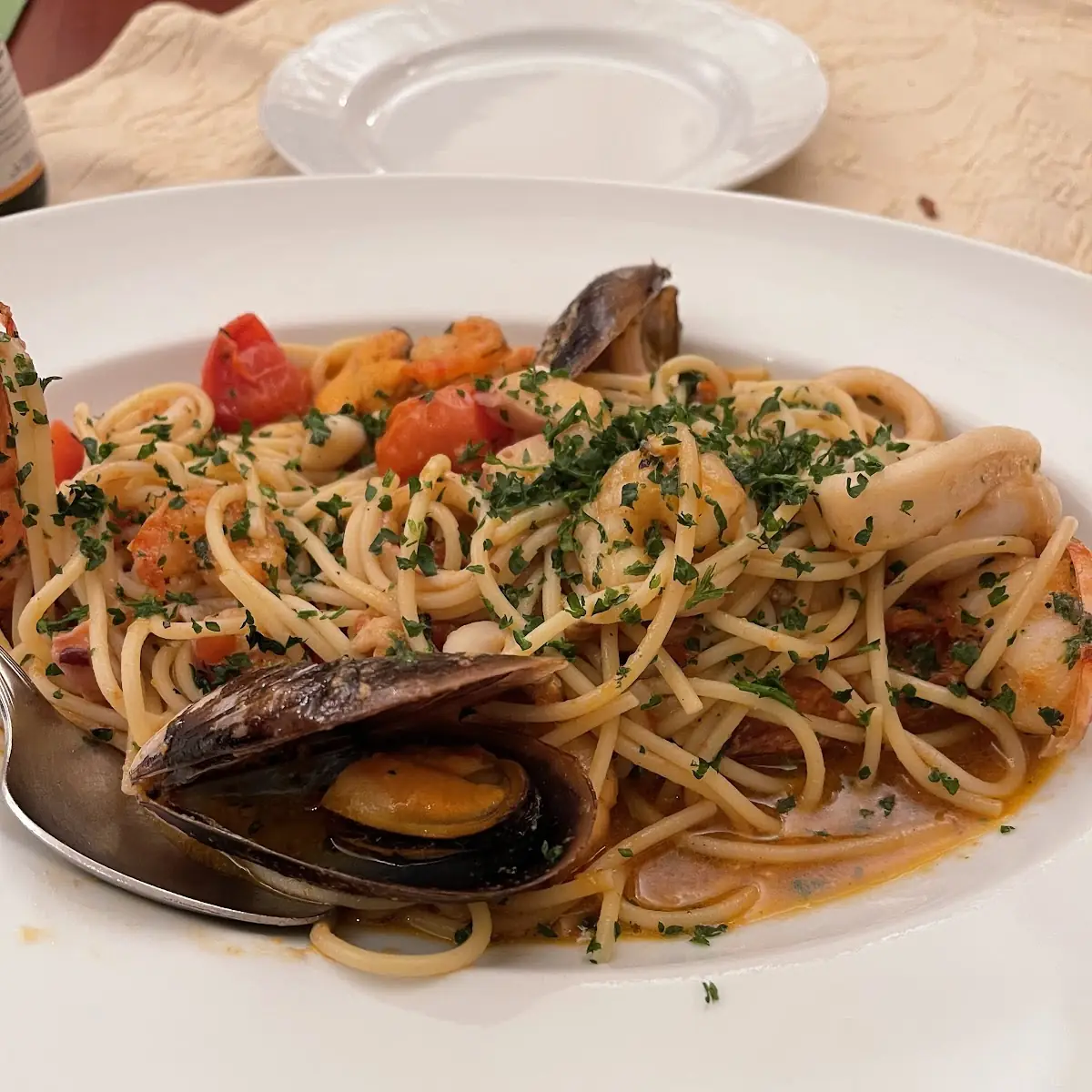 Spaghetti Pescatora