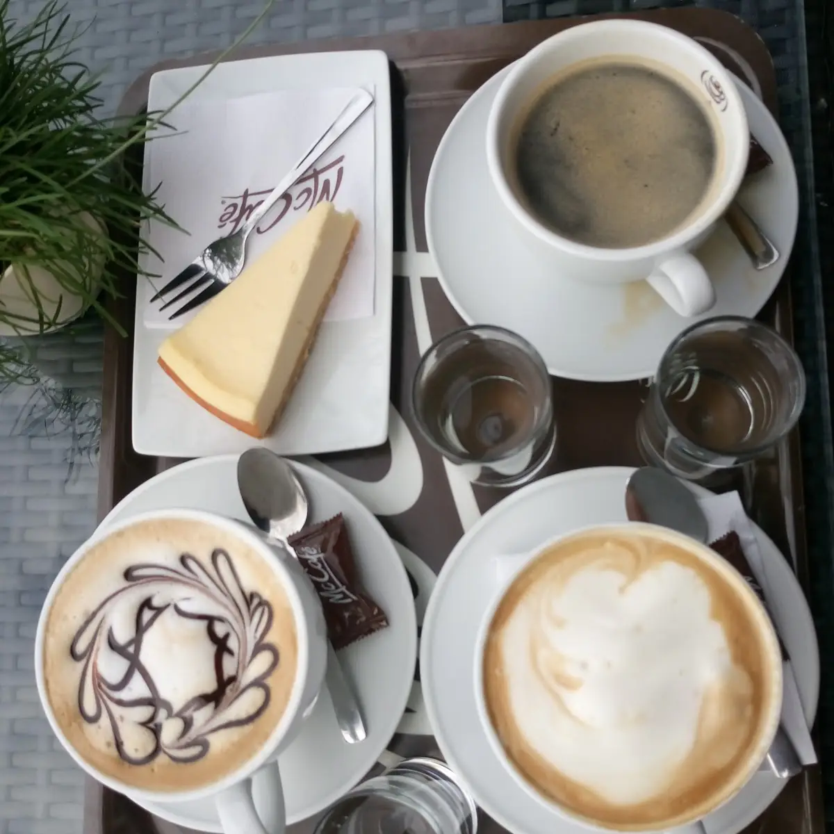 Kuchen Mit Kaffee