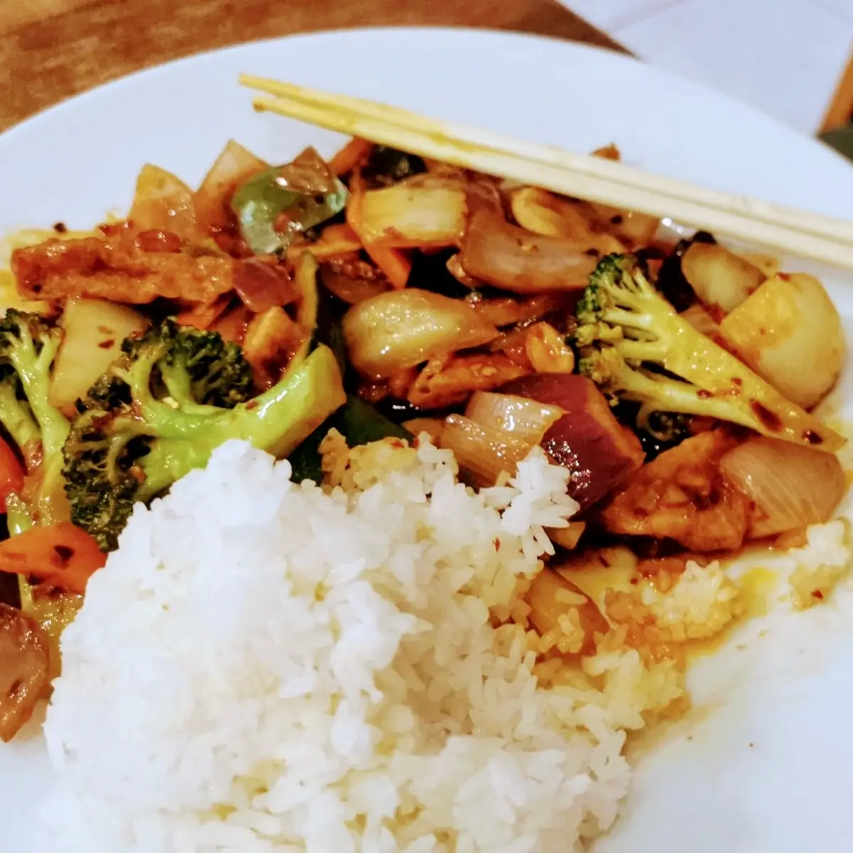 Tofu Mit Gemüse