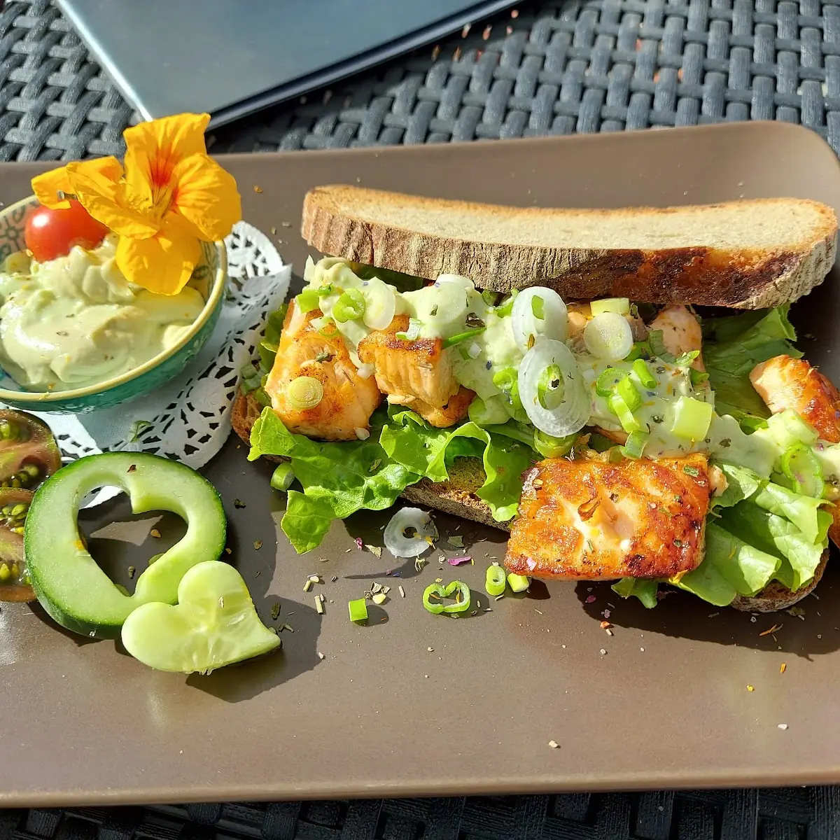 Lachs Salat