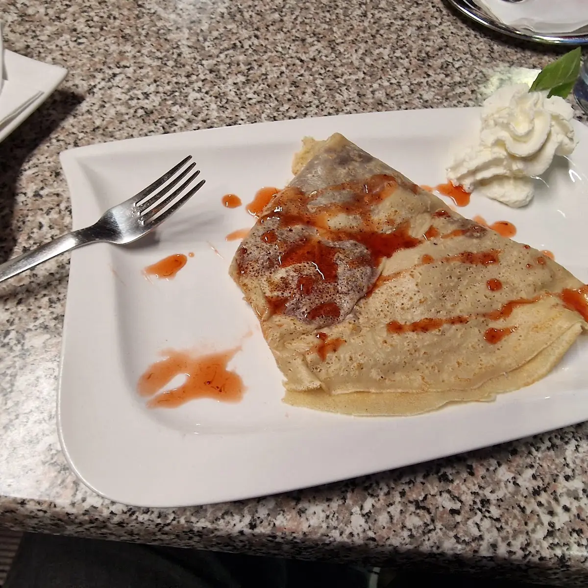 Erdbeerplatschinke