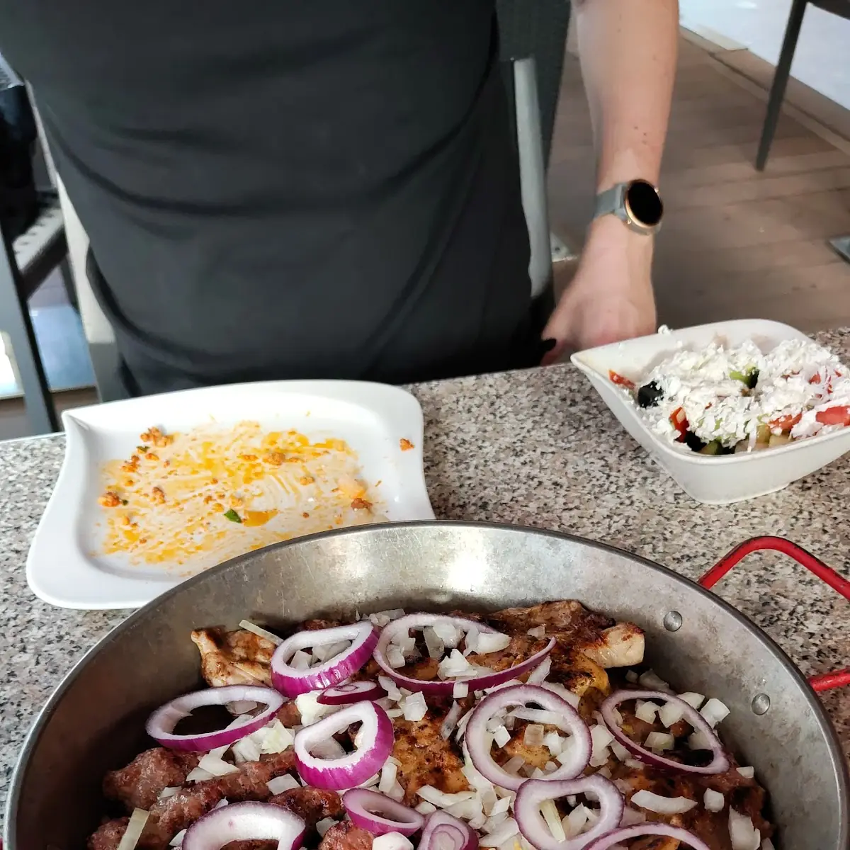 Kleine Grillplatte
